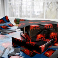 Rake Creepypasta Wrapping Paper Roll Creepy Cryptid Series Horror Goth Alt Alternative Art - Wonder Print Shop