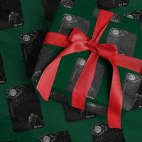 Rake Creepypasta Wrapping Paper Roll Cryptid Series Cryptozoology Gift Creepy Horror Halloween - Wonder Print Shop