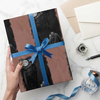 Rake Creepypasta Wrapping Paper Roll Cryptid Series Cryptozoology Gift Creepy Horror Halloween - Wonder Print Shop