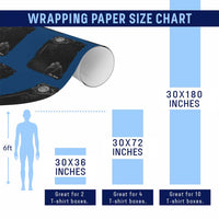 Rake Creepypasta Wrapping Paper Roll Cryptid Series Cryptozoology Gift Creepy Horror Halloween - Wonder Print Shop