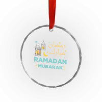 Ramadan Mubarak Muslim Crystal Glass Ornament TS02