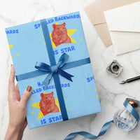 Rats Spelled Backwards Is Star Wrapping Paper Roll Sarcastic Rat Meme - Wonder Print Shop