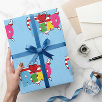 Read Lover America Map Wrapping Paper Roll National Reading Month Bookish Book Lovers - Wonder Print Shop