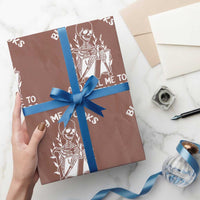 Reading Skeleton Wrapping Paper Roll Buy Me Books And Tell Me To STFUATTDLAGG Funny Smut Reader