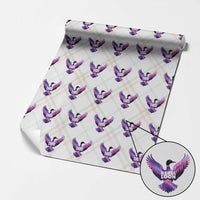 Rebel Loon Aurora Northern Lights Wrapping Paper Roll Minnesota Night Sky Politcal Resistance