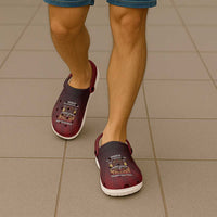 Red Tails Legacy Clogs Shoes Tuskegee Airmen WWII Heroes - Wonder Print Shop