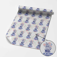 Rejecting Kings Since 1776 Wrapping Paper Roll Vintage Patriotic Ship 4th Of July Fireworks - Wonder Print Shop