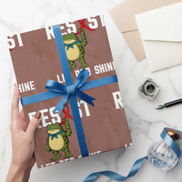 Resist Frog AIDS Awareness Wrapping Paper Roll Funny Portland Activist Meme HIV Support Red Ribbon - Wonder Print Shop