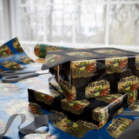 Resist Frog Christian Xmas Wrapping Paper Roll Funny Polittical 2025 Meme - Wonder Print Shop