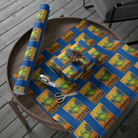 Resist Frog Graphic Wrapping Paper Roll Protest Stand Against Fascism - Wonder Print Shop