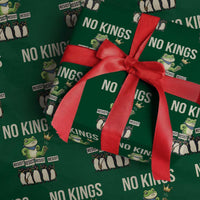 Resist Frog Wrapping Paper Roll No Kings Funny Portland Protest ICE Activist Meme - Wonder Print Shop