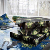 Resist Raised Fist Frog Wrapping Paper Roll Portland Protest Freedom Fighter - Wonder Print Shop