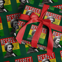Respect Frederick Douglass Wrapping Paper Roll It Is Easier To Build Strong Children Empowerment - Wonder Print Shop