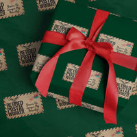 Retired Postal Worker Wrapping Paper Roll No Longer My Priority Retirement Gifts - Wonder Print Shop