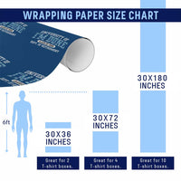 Retired Teacher 2025 Wrapping Paper Roll Funny Floral University Of I'm Done Class Of 2025 - Wonder Print Shop