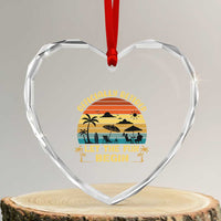 Retirement 2026 Heart Crystal Glass Ornament Officially Retired Let The Fun Begin Retro