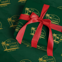Retirement Wrapping Paper Roll It's 5 O'clock Everywhere I'm Retired Summer Vibes - Wonder Print Shop