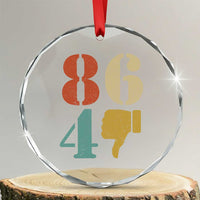 Retro 8647 Crystal Glass Ornament Classic Retro Vintage 80s Style TS10