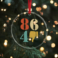 Retro 8647 Crystal Glass Ornament Classic Retro Vintage 80s Style TS10