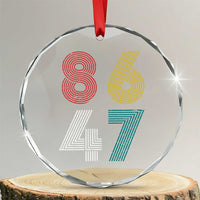 Retro 8647 Crystal Glass Ornament Classic Retro Vintage 80s Subtle FDT TS10