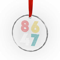 Retro 8647 Crystal Glass Ornament Classic Retro Vintage 80s Subtle FDT TS10