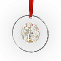 Retro 8647 Crystal Glass Ornament Subtle FDT Wild Flower Aesthetic TS10