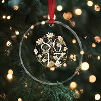 Retro 8647 Crystal Glass Ornament Subtle FDT Wild Flower Aesthetic TS10