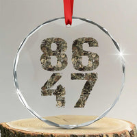 Retro 8647 Crystal Glass Ornament Vintage Camouflage Camo Skull TS10