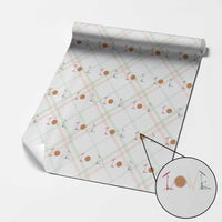 Retro Drummer Wrapping Paper Roll Drum Love Drums Drumline