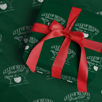 Retro Gulf of Mexico Social Club Wrapping Paper Roll Progressive Liberal - Wonder Print Shop