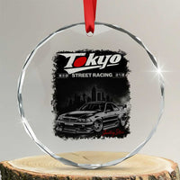 Retro JDM Drift Car Crystal Glass Ornament Japanese Tokyo Japan Drifting Race Car TS10