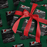 Retro JDM Drift Car Wrapping Paper Roll Japanese Tokyo Japan Drifting Race Car - Wonder Print Shop
