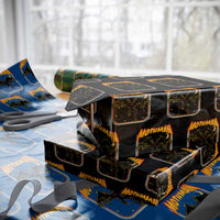 Retro Mothman Wrapping Paper Roll Vintage Comicbook Style Cryptid Lore Cryptozoology - Wonder Print Shop