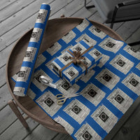 Retro Vintage Science Magazine Total Solar Eclipse 2024 Wrapping Paper Roll Historic Totality Astronomy Geek Memorabilia