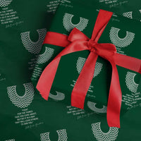 RGB Inspirational Quotes Wrapping Paper Roll Fight For The Things You Care About - Wonder Print Shop