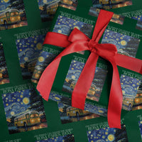 Rosa Parks Wrapping Paper Roll Starry Night Van Gogh Black History African - Wonder Print Shop
