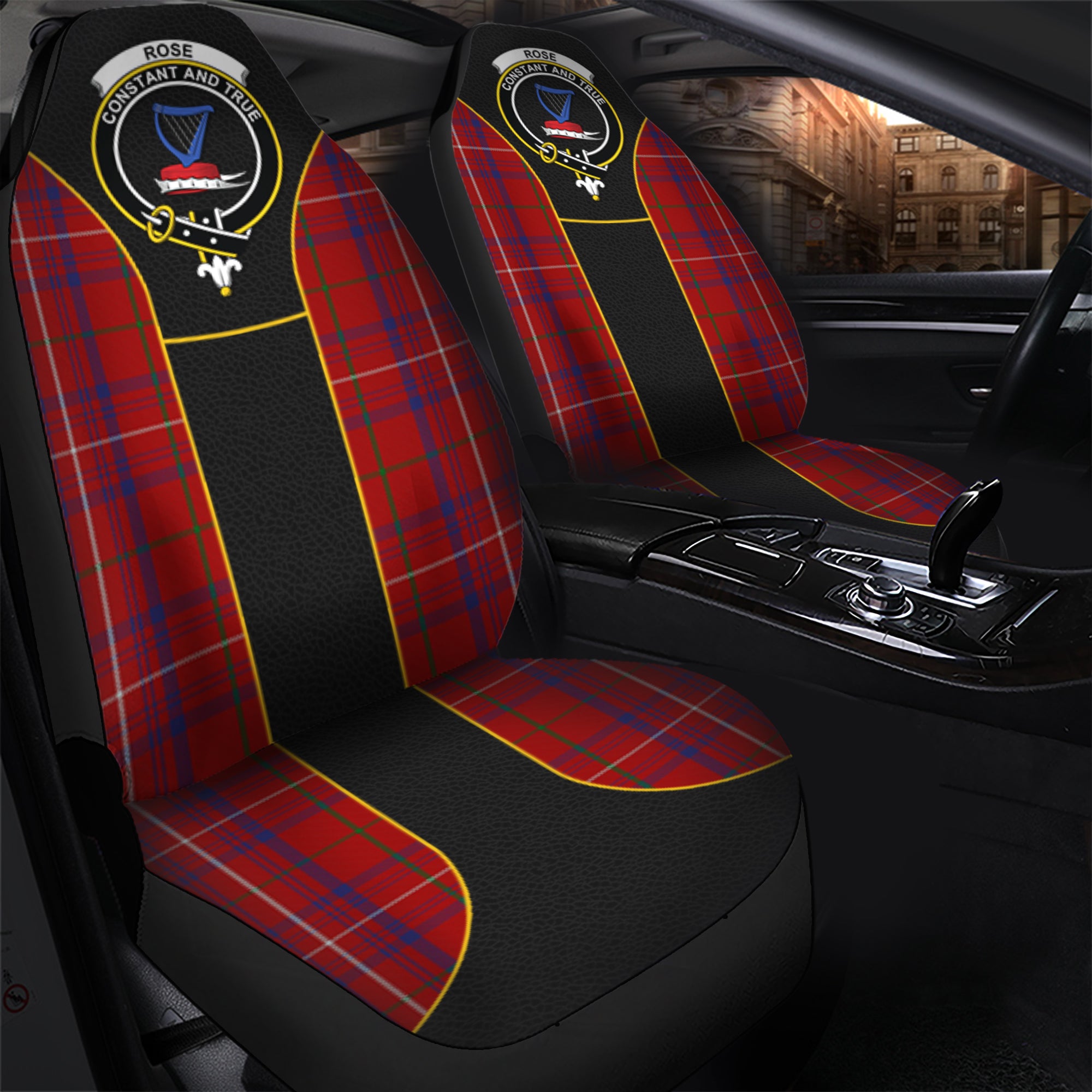 scottish-rose-tartan-crest-car-seat-cover-special-style