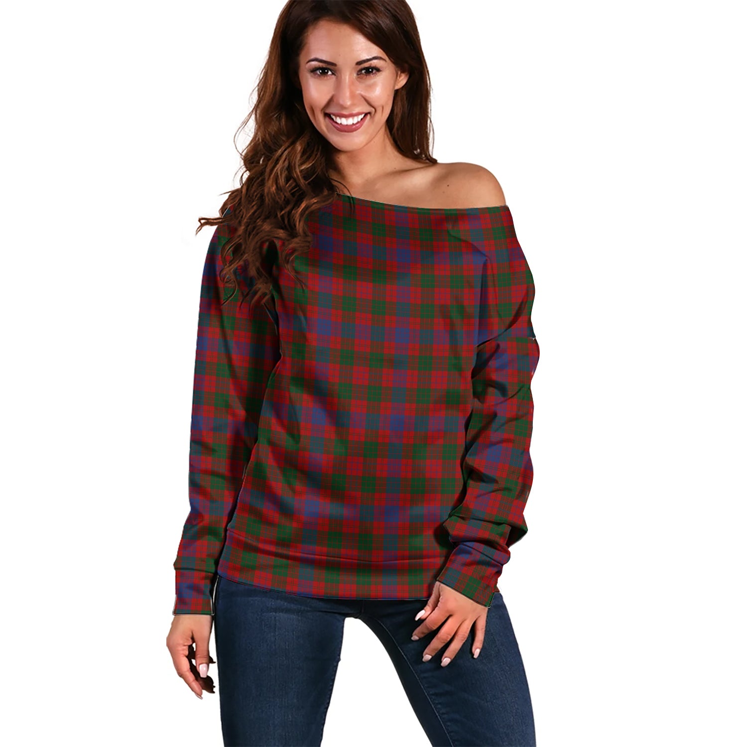 ross-tartan-off-shoulder-sweater-tartan-sweater-for-women
