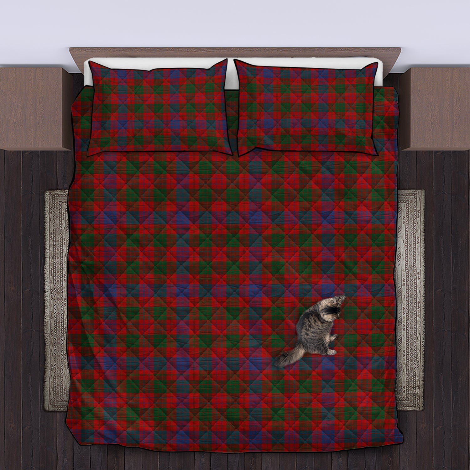 ross-tartan-quilt-bed-set