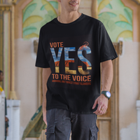 Australia Indigenous T Shirt Vote Yes To The Voice Aboriginal And Torres Strait Islanders - Wonder Print Shop