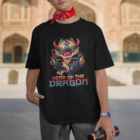 Year Of The Dragon 2024 T Shirt Happy Lunar Chinese New Year Astrology Horoscopes - Wonder Print Shop