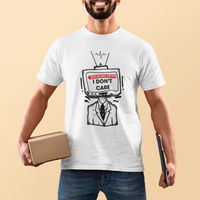 Breaking News I Don't Care Funny Sarcasm Humor Sarcastic Joke Aniti Social T Shirt - Wonder Print Shop