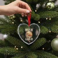 Route Highway 66 Turns 100 I Turn 60 Heart Crystal Glass Ornament Vintage 1966 Road Sign Classic Pickup Truck Lover 60th Birthday Gift
