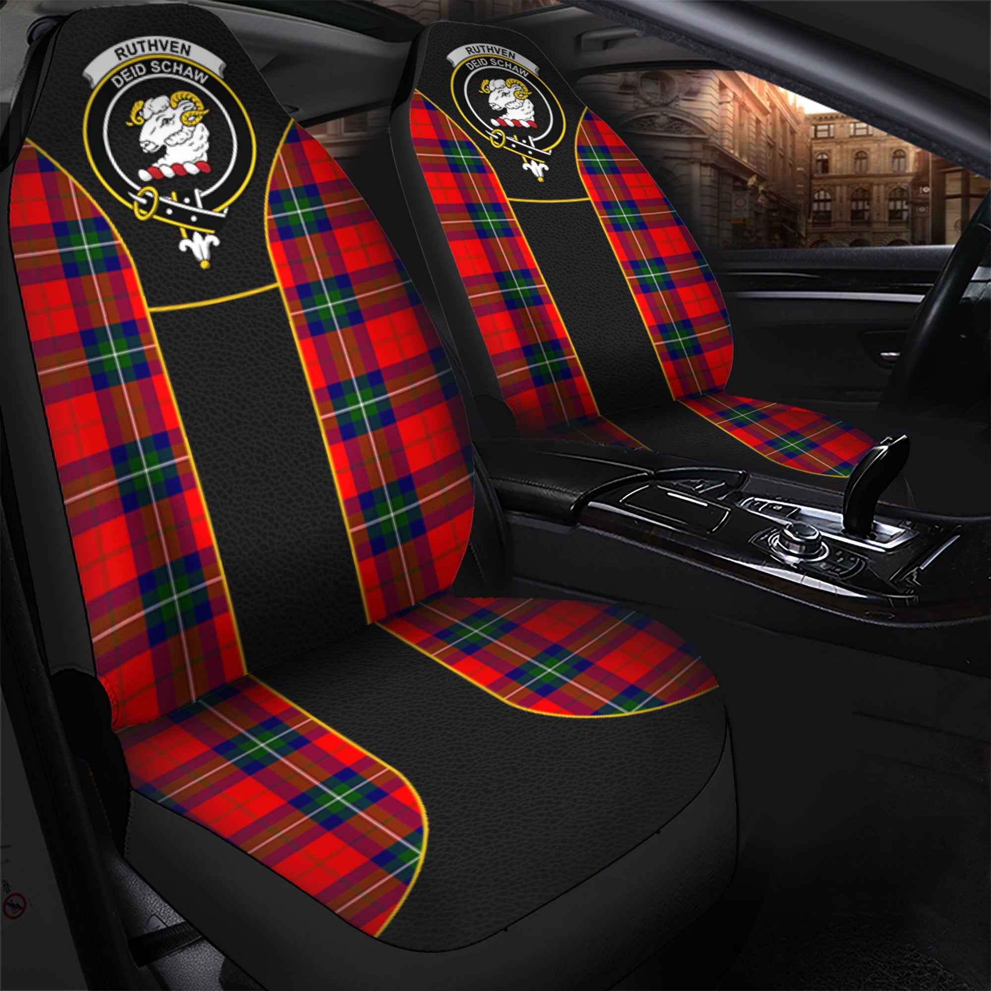 scottish-ruthven-modern-tartan-crest-car-seat-cover-special-style