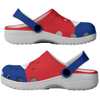 Saba Clogs Shoes Heritage Palette Flag-Inspired - Wonder Print Shop