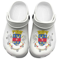 Saint Barthélemy Clogs Shoes Heritage Palette Flag-Inspired - Wonder Print Shop
