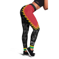 Saint Kitts and Nevis Cricket Patriots Leggings St Kitts Nevis in Our Blood LT01