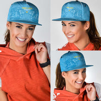 Saint Lucia Cricket Snapback Cap Go Champions Beinspired - Wonder Print Shop