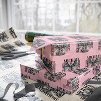 Saint Michael Archangel Defende Nos In Proelio Wrapping Paper Roll Christian Faith Gift