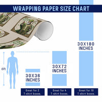 Saint Patrick Go'n Git Wrapping Paper Roll Funny St Patricks Day Snake Legend